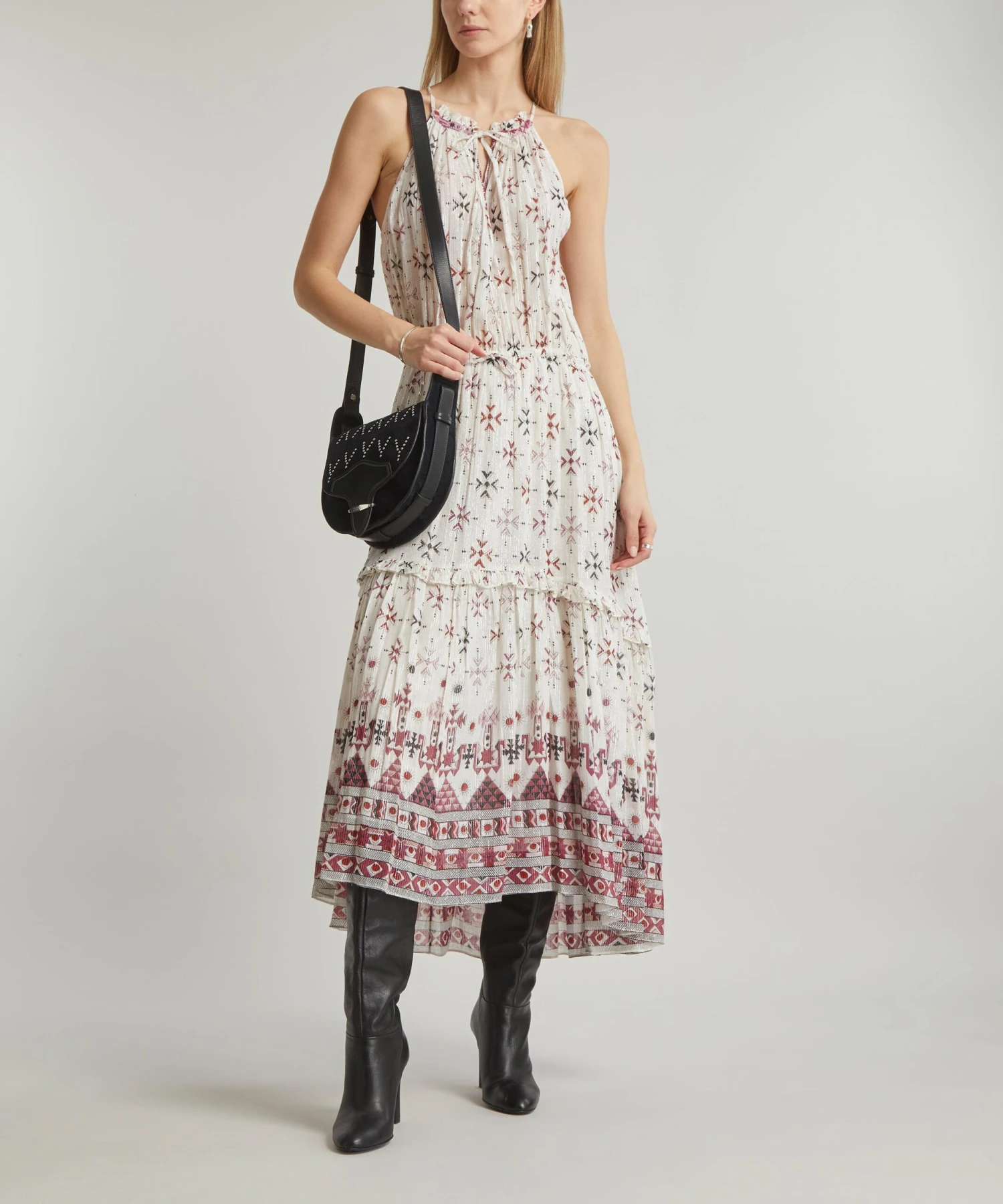 Kabelino Cotton And Lurex Dress 2 Kabelino Cotton And Lurex Dress - Image 2