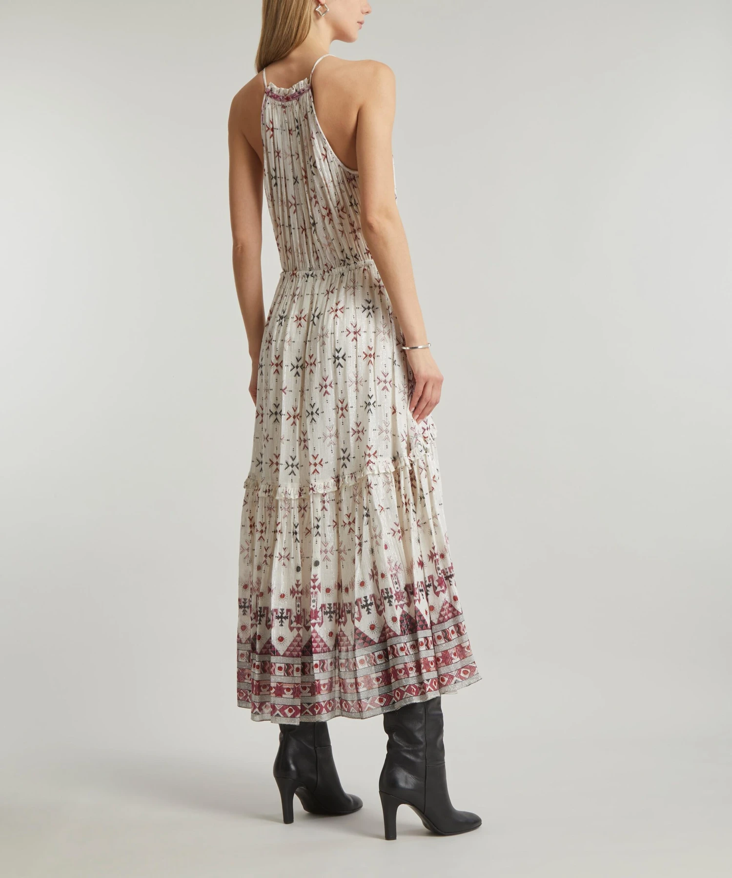 Kabelino Cotton And Lurex Dress 4 Kabelino Cotton And Lurex Dress - Image 4