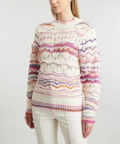 Ambre Rainbow-Stripe Jumper -Farm Rio || Liberty || Paloma Wool Shop 000780743 R512287006 3