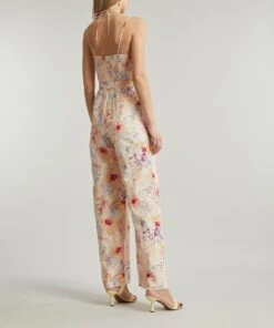 Paige Akari Linen-Blend Floral Jumpsuit -Farm Rio || Liberty || Paloma Wool Shop 000781148 R512813006 4