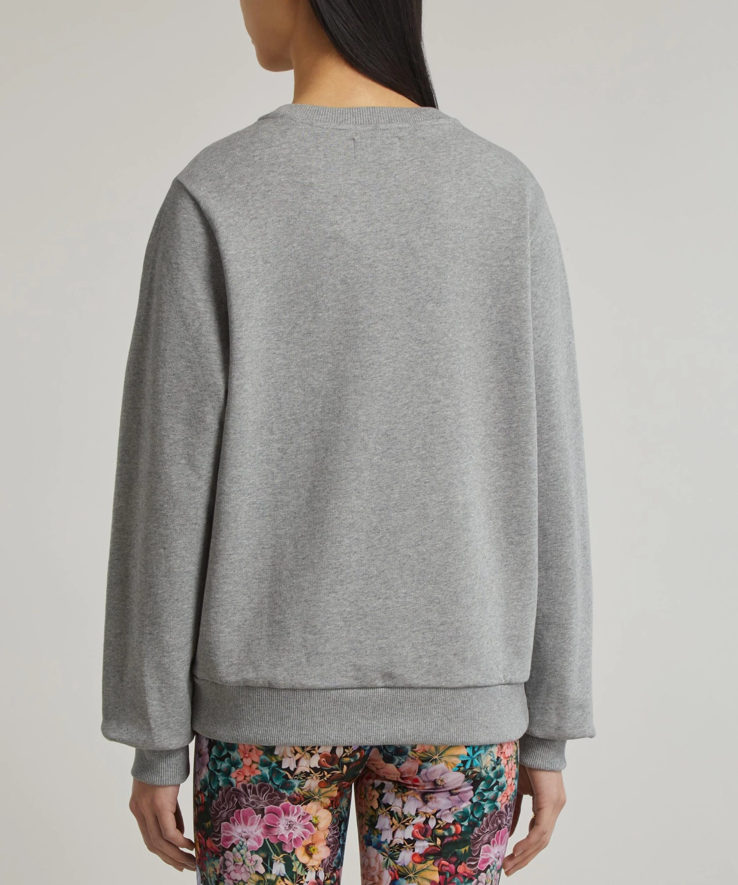 A.P.C. Floral Tana Lawn Cotton Liberty Print Logo Sweatshirt 4 A.P.C. Floral Tana Lawn Cotton Liberty Print Logo Sweatshirt - Image 4