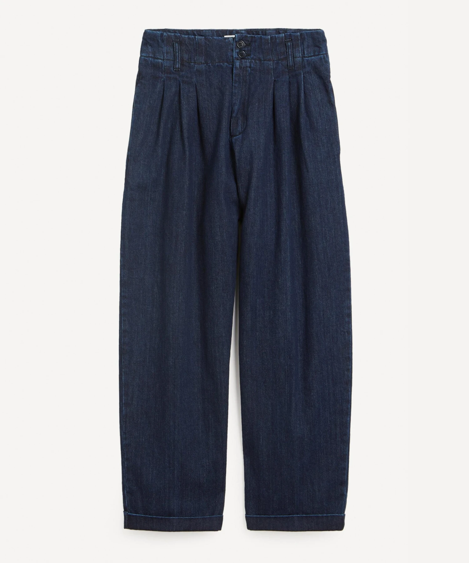 Keaton Washed Indigo Denim Trousers 1 Keaton Washed Indigo Denim Trousers