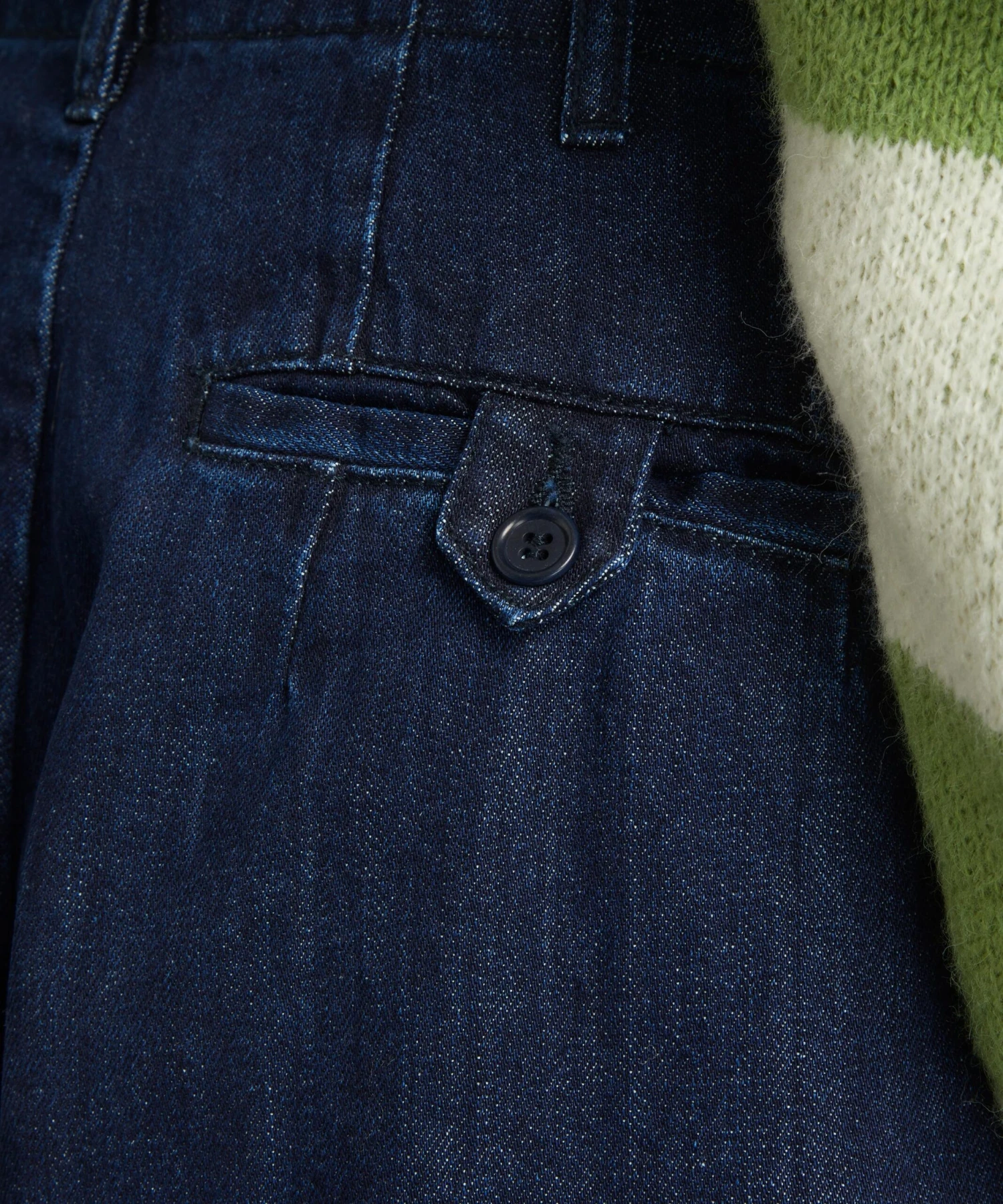 Keaton Washed Indigo Denim Trousers 5 Keaton Washed Indigo Denim Trousers - Image 5