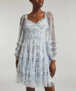 Needle & Thread Scattered Ditsy Mini-Dress -Farm Rio || Liberty || Paloma Wool Shop 000782292 R514317006 3