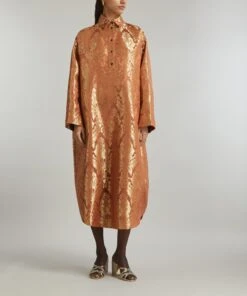 Jacquard Orange Anais Dress -Farm Rio || Liberty || Paloma Wool Shop 000782535 R514682006 3