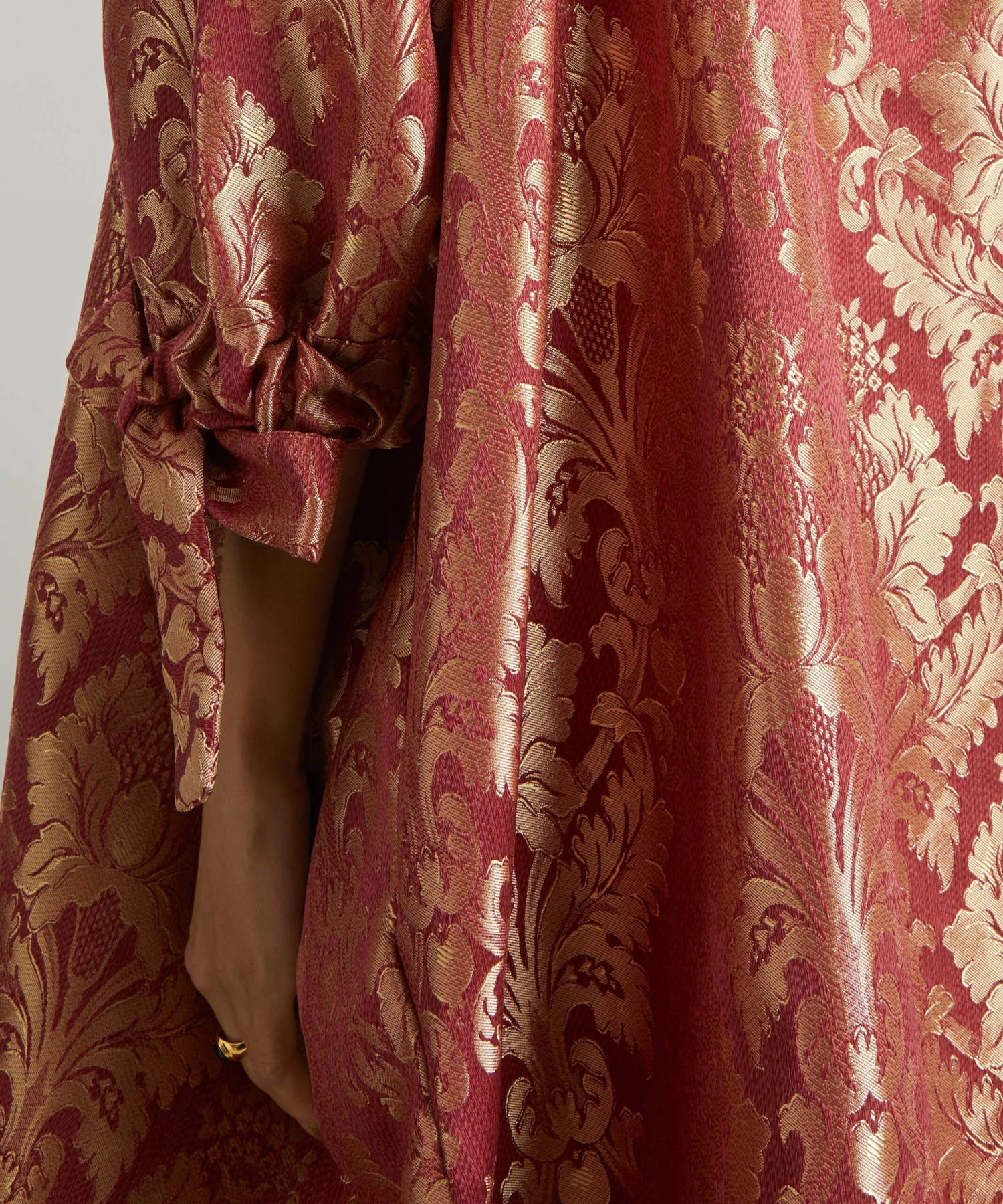 Jacquard Pink Kate Dress 5 Jacquard Pink Kate Dress - Image 5