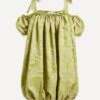 Jacquard Green Juliette Dress