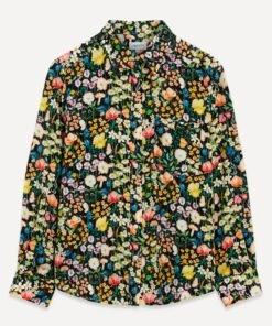 Liberty Jude's Floral Relaxed Silk Shirt