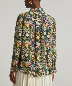 Liberty Jude's Floral Relaxed Silk Shirt -Farm Rio || Liberty || Paloma Wool Shop 000783525 R516217006 4