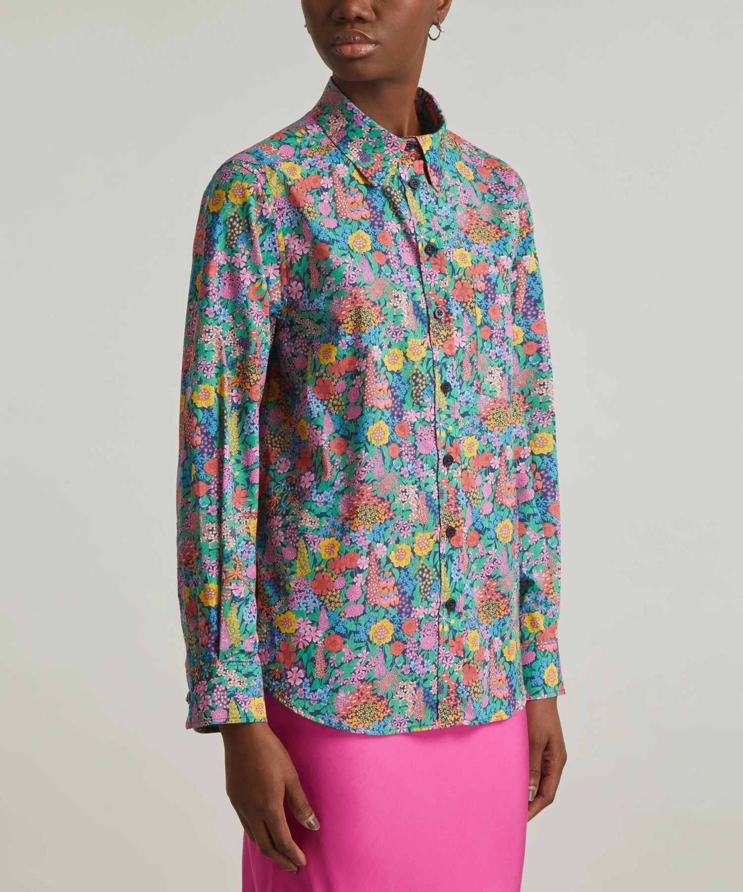 Liberty Ciara Relaxed Tana Lawn™ Cotton Shirt 3 Liberty Ciara Relaxed Tana Lawn™ Cotton Shirt - Image 3