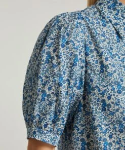 Liberty Emma And Georgina Tana Lawn™ Cotton Puff Sleeve Shirt -Farm Rio || Liberty || Paloma Wool Shop 000783532 R516256006 5