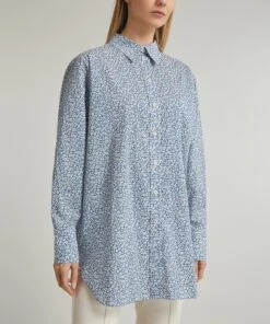Liberty Feather Meadow Tana Lawn™ Cotton Boyfriend Shirt -Farm Rio || Liberty || Paloma Wool Shop 000783534 R516266006 3