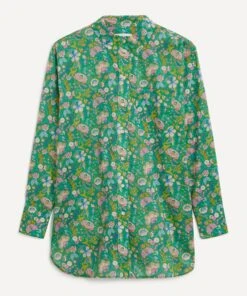 Liberty Mabelle Hall Tana Lawn™ Cotton Boyfriend Shirt
