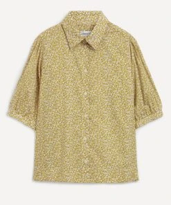 Liberty Feather Meadow Tana Lawn™ Cotton Puff Sleeve Shirt