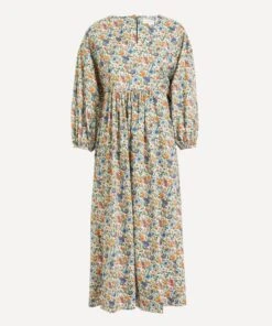 Liberty Rachel Tana Lawn™ Cotton Poet Midi Dress