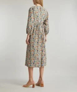 Liberty Rachel Tana Lawn™ Cotton Poet Midi Dress -Farm Rio || Liberty || Paloma Wool Shop 000783552 R516355006 4