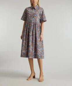 Liberty Ciara Tana Lawn™ Cotton Gallery Shirtdress -Farm Rio || Liberty || Paloma Wool Shop 000783554 R516366006 3