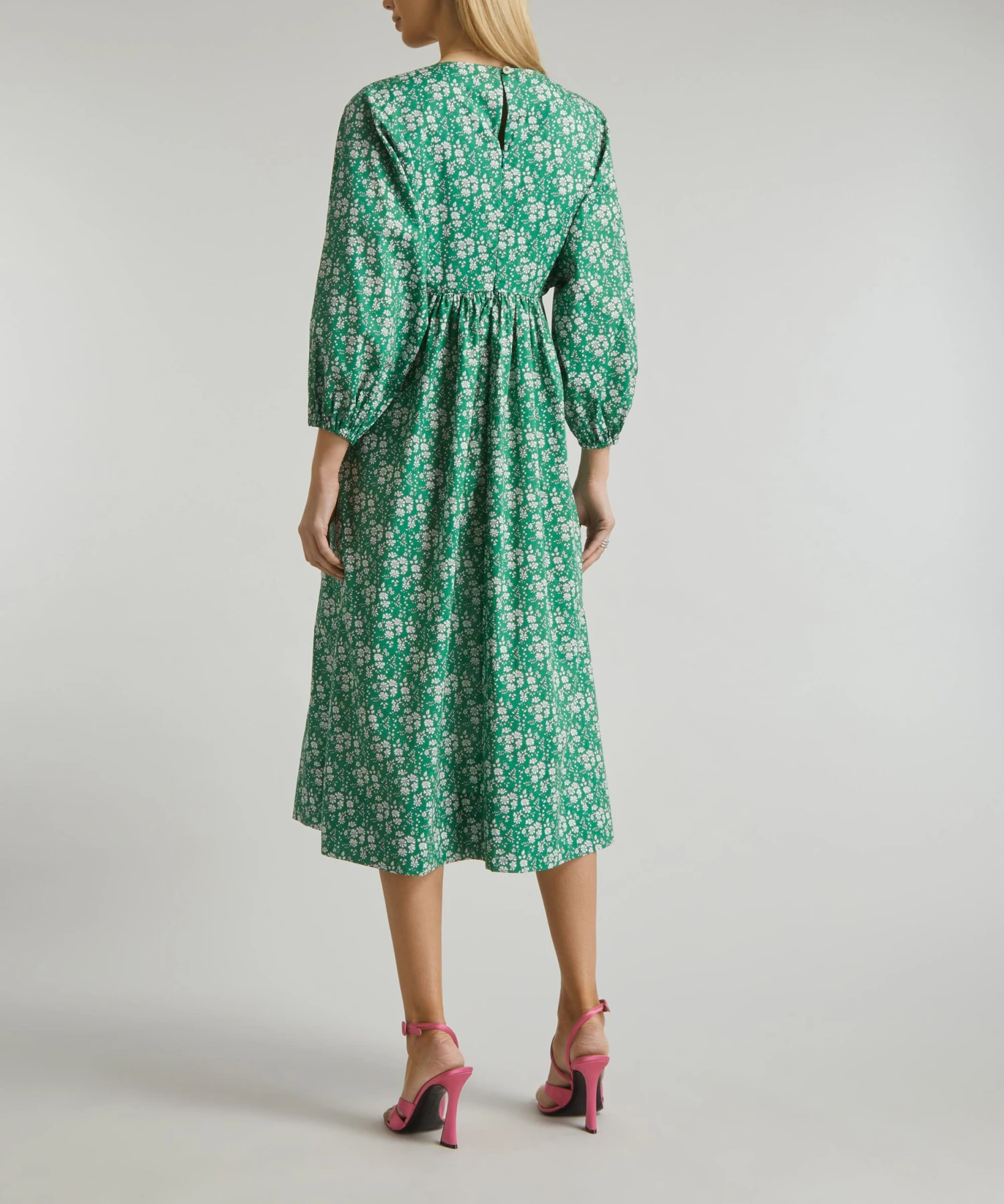 Liberty Capel Tana Lawn™ Cotton Poet Midi Dress 4 Liberty Capel Tana Lawn™ Cotton Poet Midi Dress - Image 4