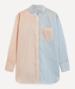 Liberty Elements Two-Tone Tana Lawn™ Cotton Boyfriend Shirt