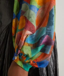 Future Liberty Boho Silk Shirt -Farm Rio || Liberty || Paloma Wool Shop 000783587 R516544006 5