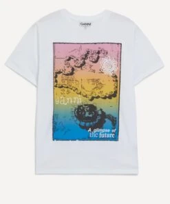 Ganni Relaxed Glimpse T-Shirt