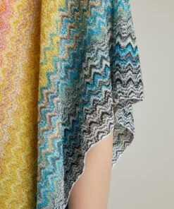 Missoni Zig-Zag Metallic Woven Cape -Farm Rio || Liberty || Paloma Wool Shop 000784270 R517663006 5