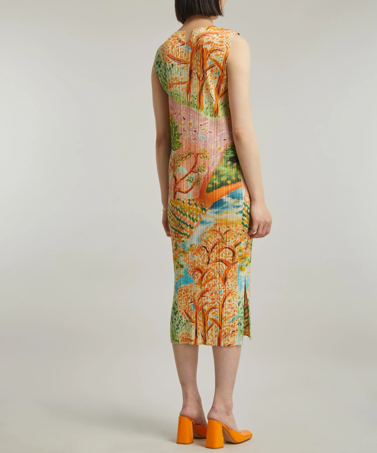 PROMENADE Pleated Midi-Dress 4 PROMENADE Pleated Midi-Dress - Image 4