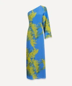 Lola Blue Mimosa Maxi-Dress