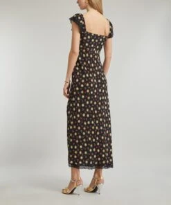 RIXO Amala Black Sun Petal Dress -Farm Rio || Liberty || Paloma Wool Shop 000784910 R519468006 4