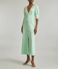 RIXO Simone Starfish Jacquard Dress -Farm Rio || Liberty || Paloma Wool Shop 000784911 R519475006 3