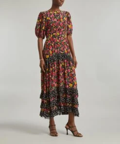 RIXO Shireen Fontainhas Floral Mini Dress -Farm Rio || Liberty || Paloma Wool Shop 000784913 R519490006 3
