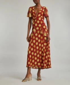 RIXO Evie Sunshine Ochre Dress 7 RIXO Evie Sunshine Ochre Dress -Farm Rio || Liberty || Paloma Wool Shop 000784916 R519511006 3