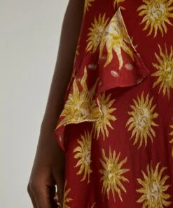 RIXO Evie Sunshine Ochre Dress 9 RIXO Evie Sunshine Ochre Dress -Farm Rio || Liberty || Paloma Wool Shop 000784916 R519511006 5