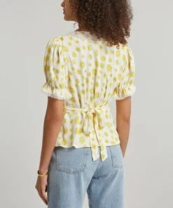 RIXO Selva Sunshine Ivory Top 8 RIXO Selva Sunshine Ivory Top -Farm Rio || Liberty || Paloma Wool Shop 000785050 R519721006 4