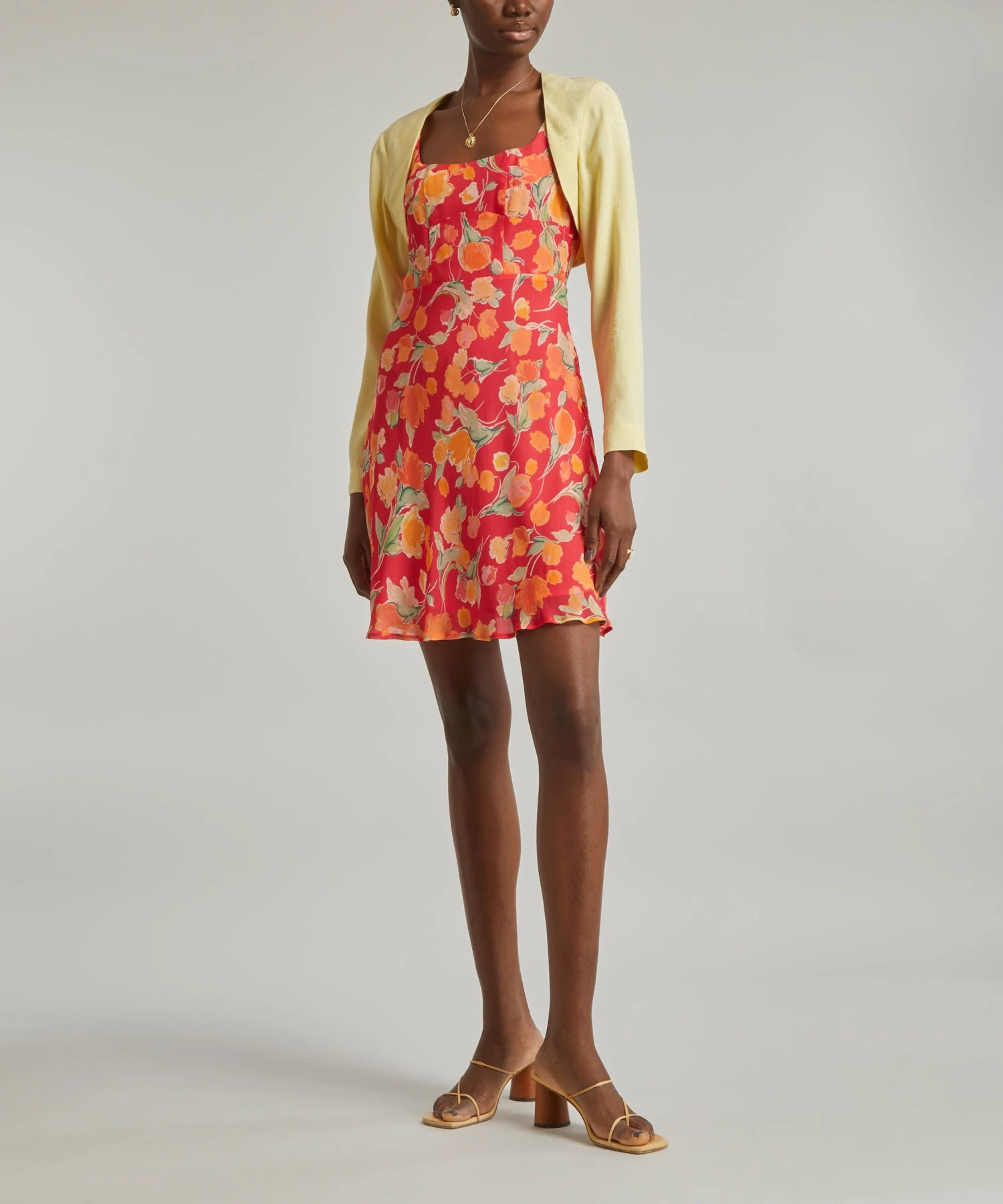 RIXO Tahlia Starfish Jacquard Jacket 2 RIXO Tahlia Starfish Jacquard Jacket - Image 2