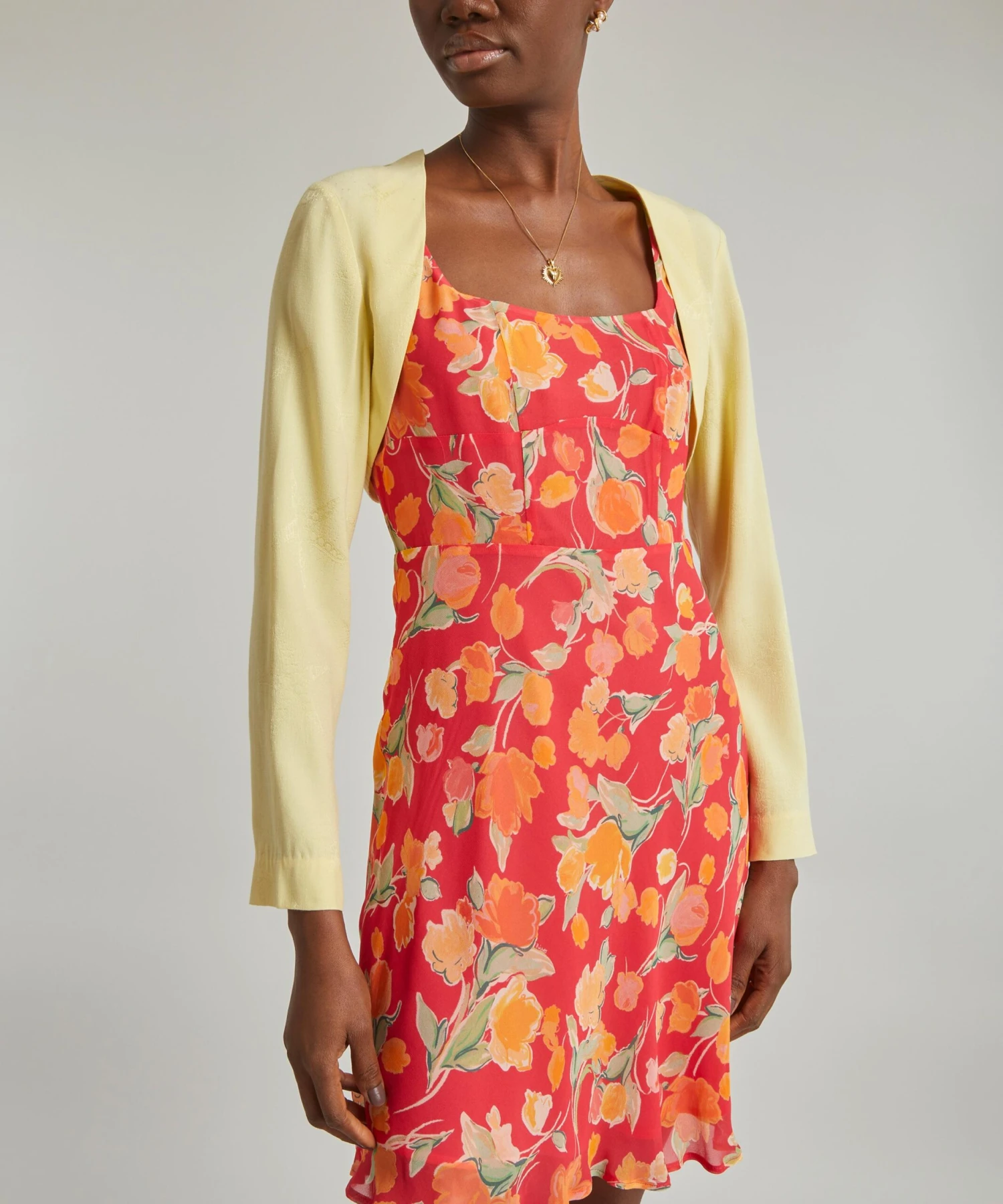 RIXO Tahlia Starfish Jacquard Jacket 3 RIXO Tahlia Starfish Jacquard Jacket - Image 3