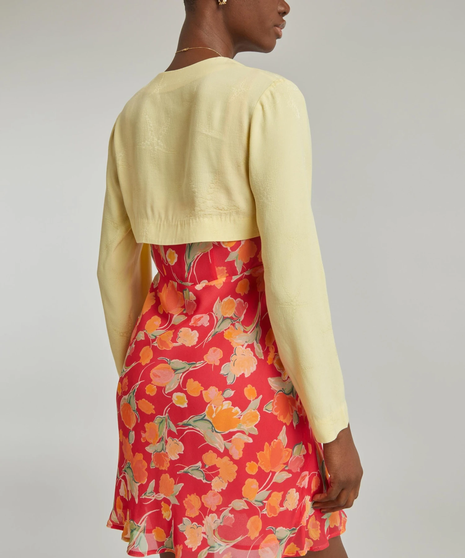 RIXO Tahlia Starfish Jacquard Jacket 4 RIXO Tahlia Starfish Jacquard Jacket - Image 4