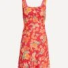 RIXO Ronan Fontainhas Floral Mini Dress