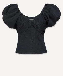 FRAME Puff Sleeve Top