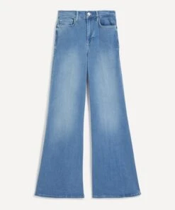 FRAME Le Palazzo Danbury High-Rise Jeans