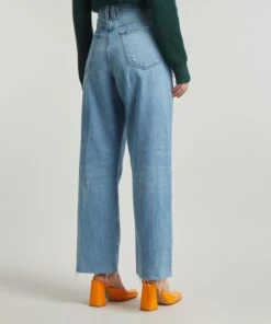 FRAME Le High’N’Tight Wide Leg Crop Raw Jeans -Farm Rio || Liberty || Paloma Wool Shop 000785466 R520361006 4