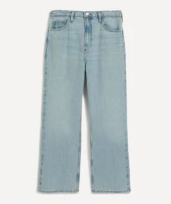 FRAME Le High’N’Tight Crop Mini Boot Jeans