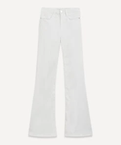 FRAME Le One Blanc Flare Jeans