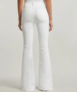 FRAME Le One Blanc Flare Jeans -Farm Rio || Liberty || Paloma Wool Shop 000785470 R520397006 4