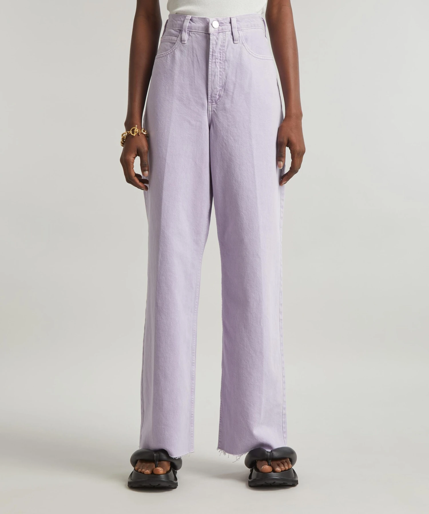 FRAME Le High’N’Tight Wide-Leg Jeans 3 FRAME Le High’N’Tight Wide-Leg Jeans - Image 3