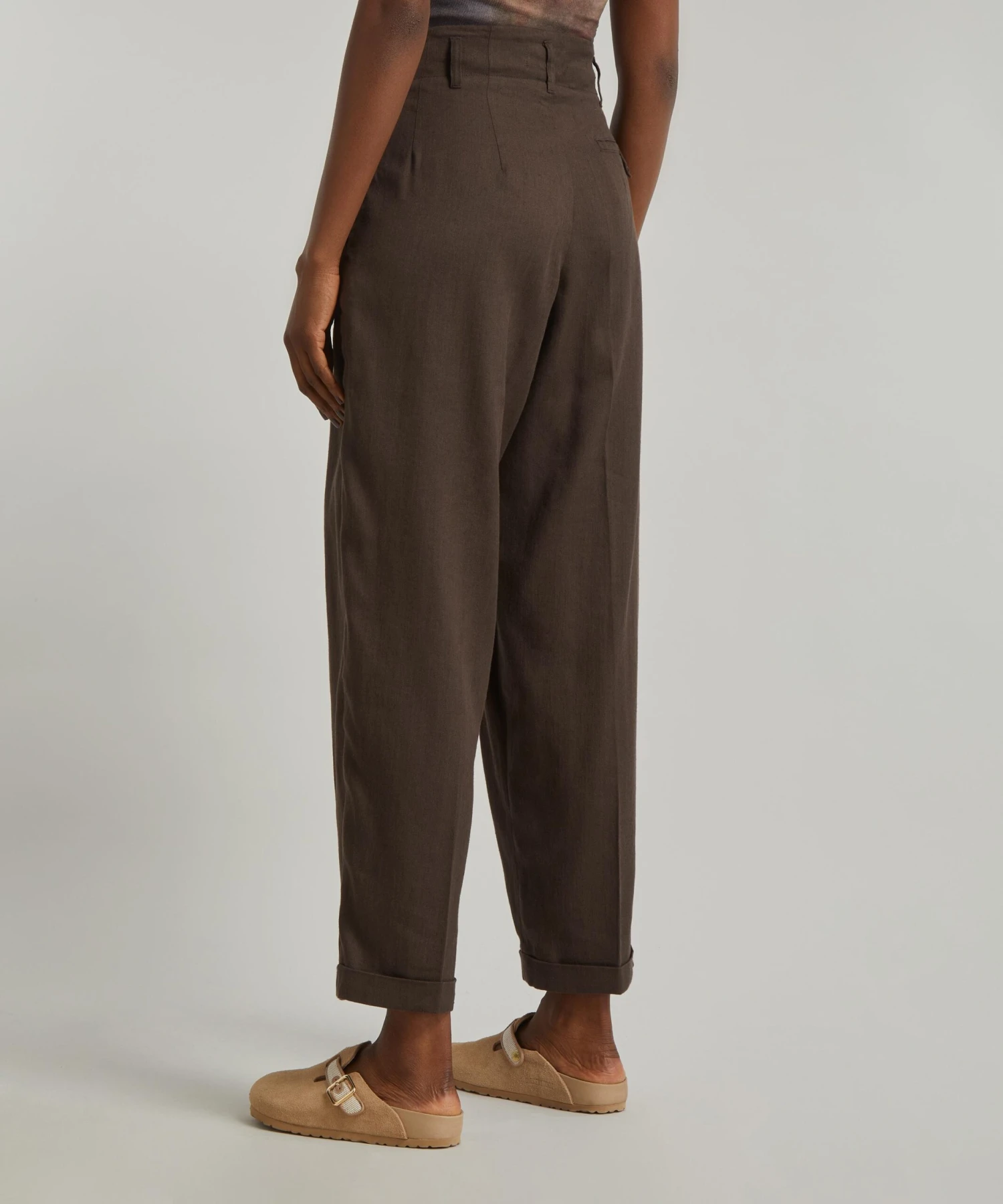 Keaton Linen Safari Trousers 4 Keaton Linen Safari Trousers - Image 4