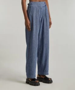 Rapture Cotton Linen Twill Trouser -Farm Rio || Liberty || Paloma Wool Shop 000785477 R520437006 3