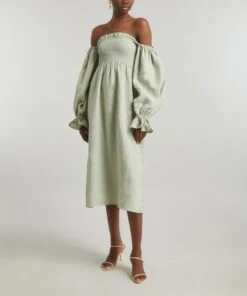 Atlanta Linen Dress -Farm Rio || Liberty || Paloma Wool Shop 000785711 R520732006 3