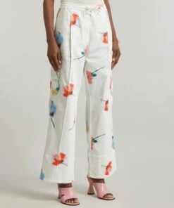 Safari Flower Print Cargo Trousers -Farm Rio || Liberty || Paloma Wool Shop 000785715 R520747006 3