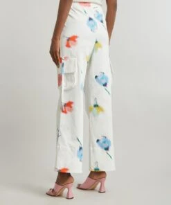 Safari Flower Print Cargo Trousers -Farm Rio || Liberty || Paloma Wool Shop 000785715 R520747006 4
